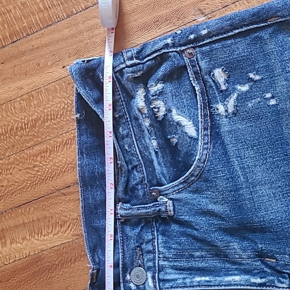 Ralph Lauren Distressed Denim Jean Shorts size 29 - Picture 6 of 7